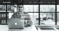 Desktop Screenshot of jaredlindzon.com